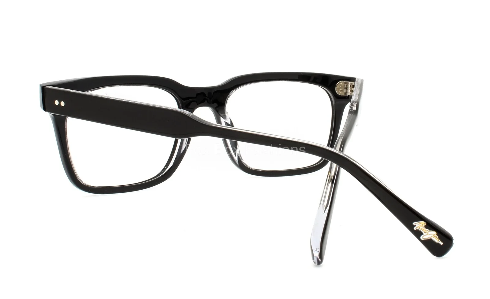 Maui Jim MJO 2228-02K Eyeglasses Glasses Polished Black on Clear 50-20-145 4