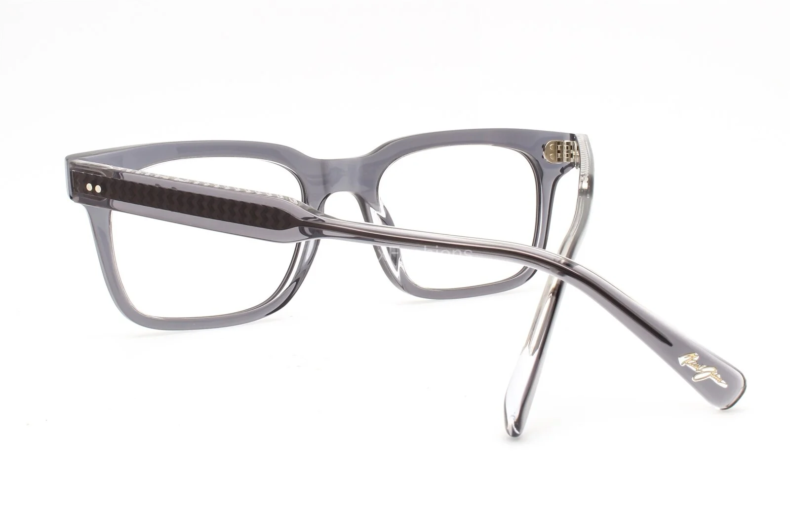 Maui Jim MJO 2228-11 Eyeglasses Glasses Crystal Gray on Clear 50-20-145 4