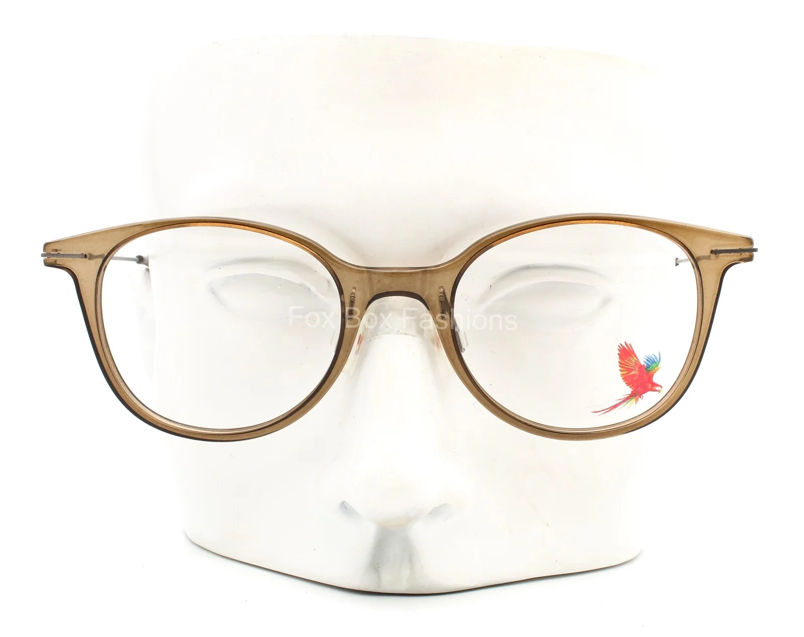 Maui Jim MJO 2413-24A Eyeglasses Glasses Transparent Taupe Brown 48-21-140 3