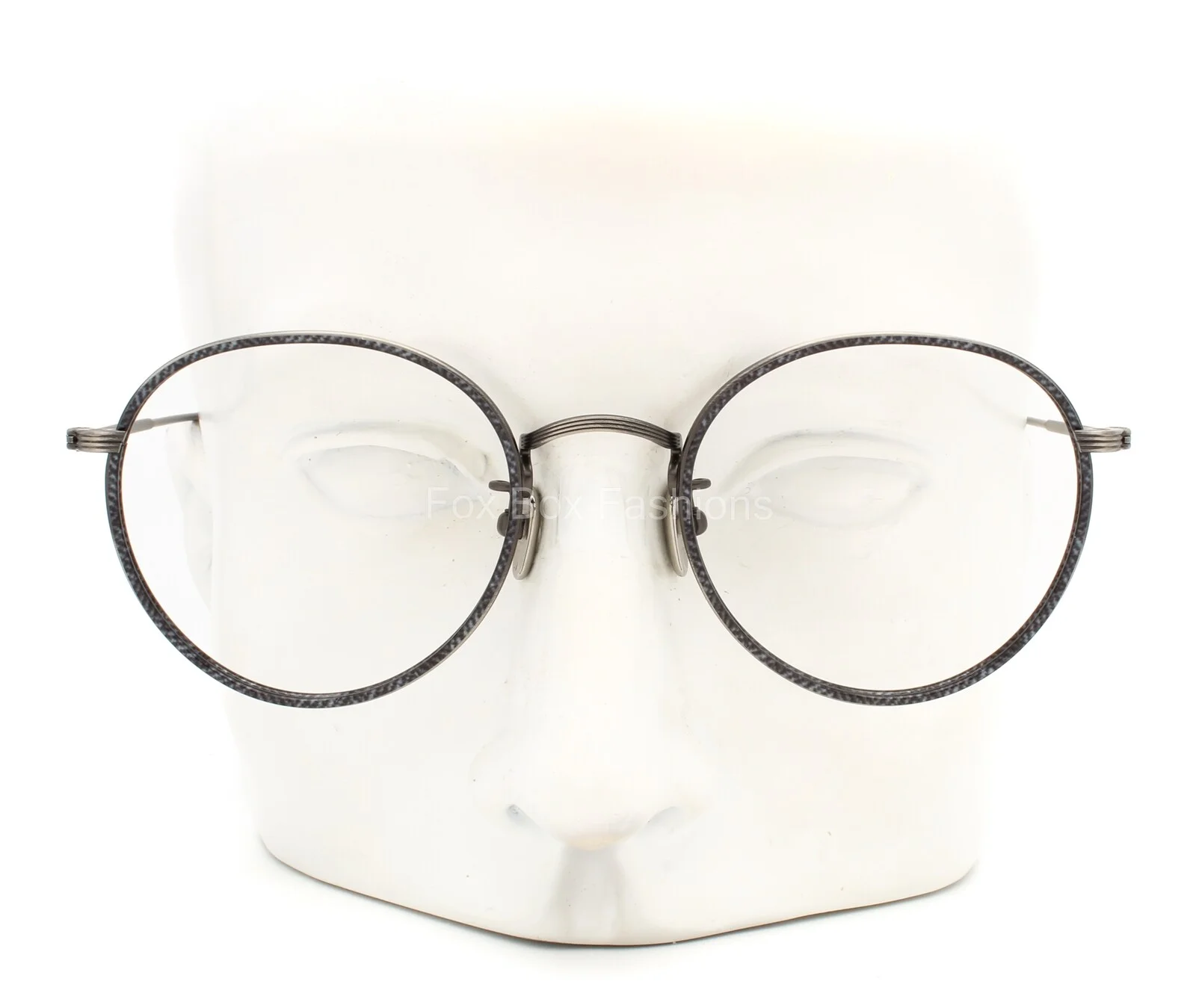 Maui Jim MJO 2417-46 Eyeglasses Glasses Antique Matte Silver Titanium 49-22-146 3