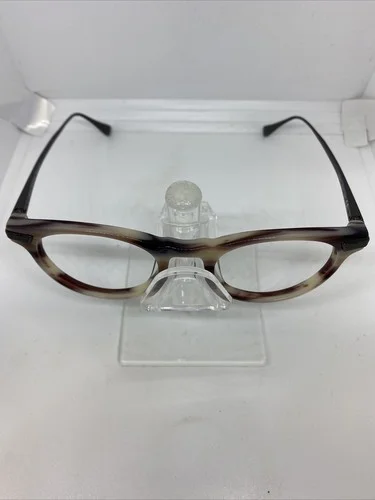 Maui Jim MJO 2611-24D Eyeglasses Frame Brown/Pink Horn/Gray Metal Arm 47-21-143 2