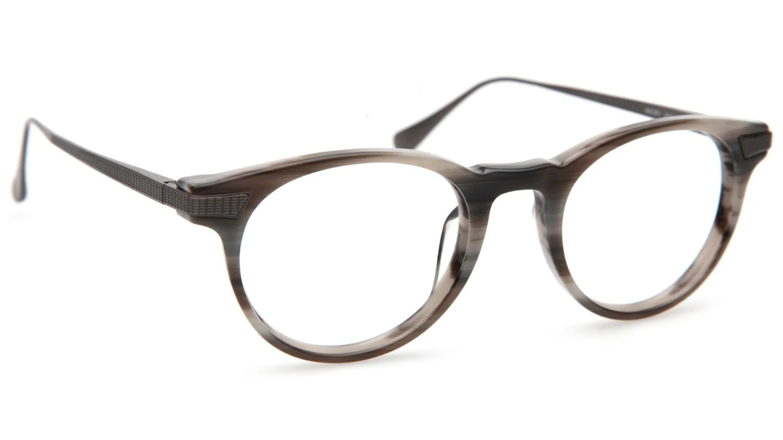 Maui Jim MJO 2611-27B Eyeglasses Glasses Gray Horn / Gunmetal 47-21-143 3