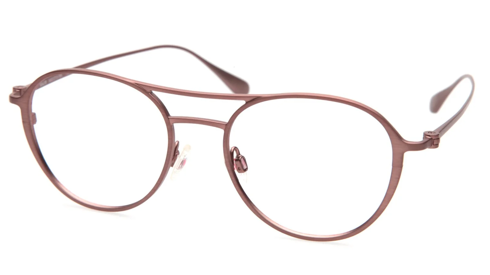 Maui Jim MJO 2713-19A Eyeglasses Glasses Brown Red Satin Titanium 50-19-145
