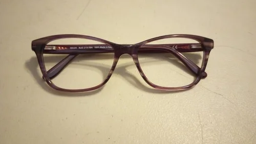 MAUI JIM MJO2114-59 A 53mm Blush Tortoise Eyeglasses Frames Italy Tri Fold Case 2
