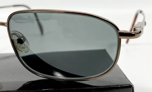 Maui Jim Sunglasses Eyeglasses Copper TITANIUM Frames Gray Lens 550-23 Vtg JAPAN 2