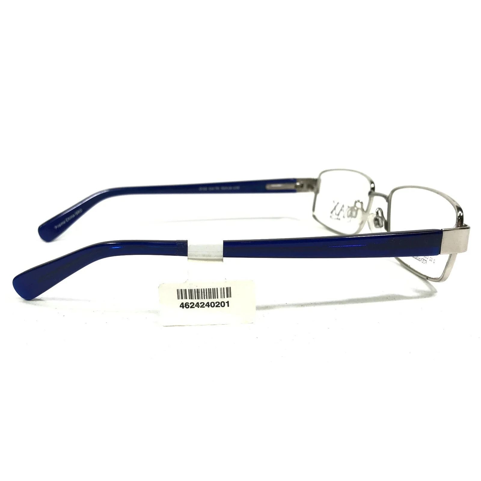 Max by Max Cole OLLIE O 02 Col 70 Eyeglasses Frames Blue Silver 52-16-135 3