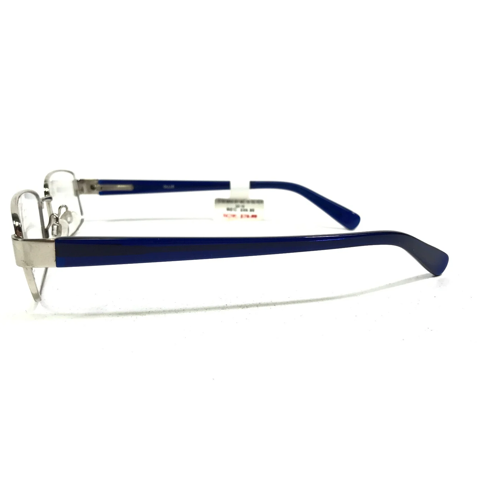 Max by Max Cole OLLIE O 02 Col 70 Eyeglasses Frames Blue Silver 52-16-135 4
