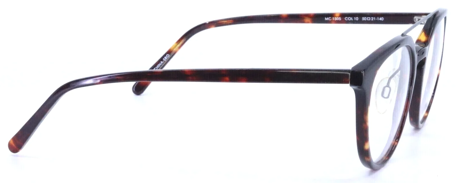 MAX COLE MC 1505 COL 10 Tortoise Womens Round Full Rim Eyeglasses 50-21-140 4
