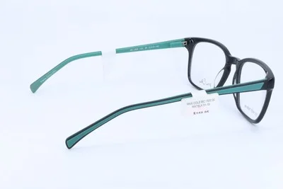 Max Cole MC1500 Black-Green Men 51-19-140 Eyeglasses Frames 3
