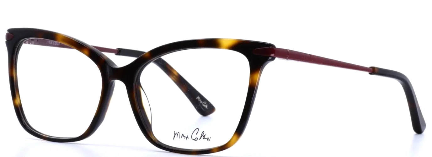 MAX COLE MC1515 10 Tortoise Womens Cat Eye Full Rim Eyeglasses 53-15-135 B:38
