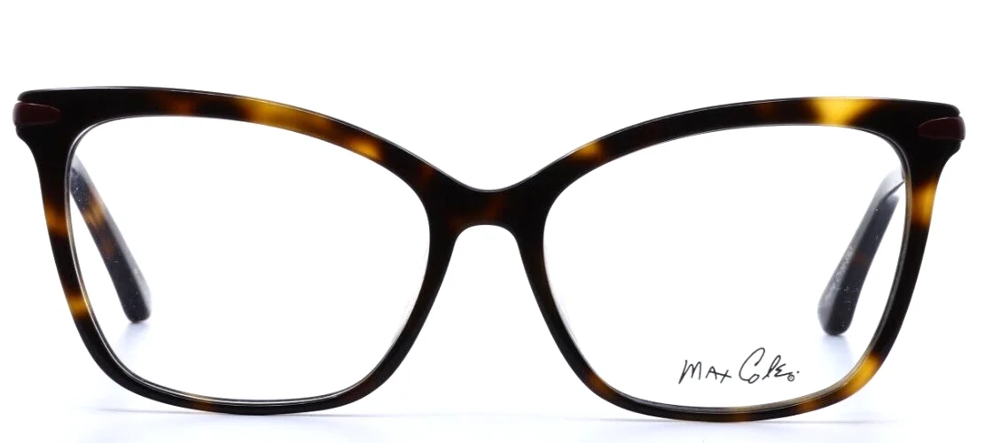 MAX COLE MC1515 10 Tortoise Womens Cat Eye Full Rim Eyeglasses 53-15-135 B:38 2