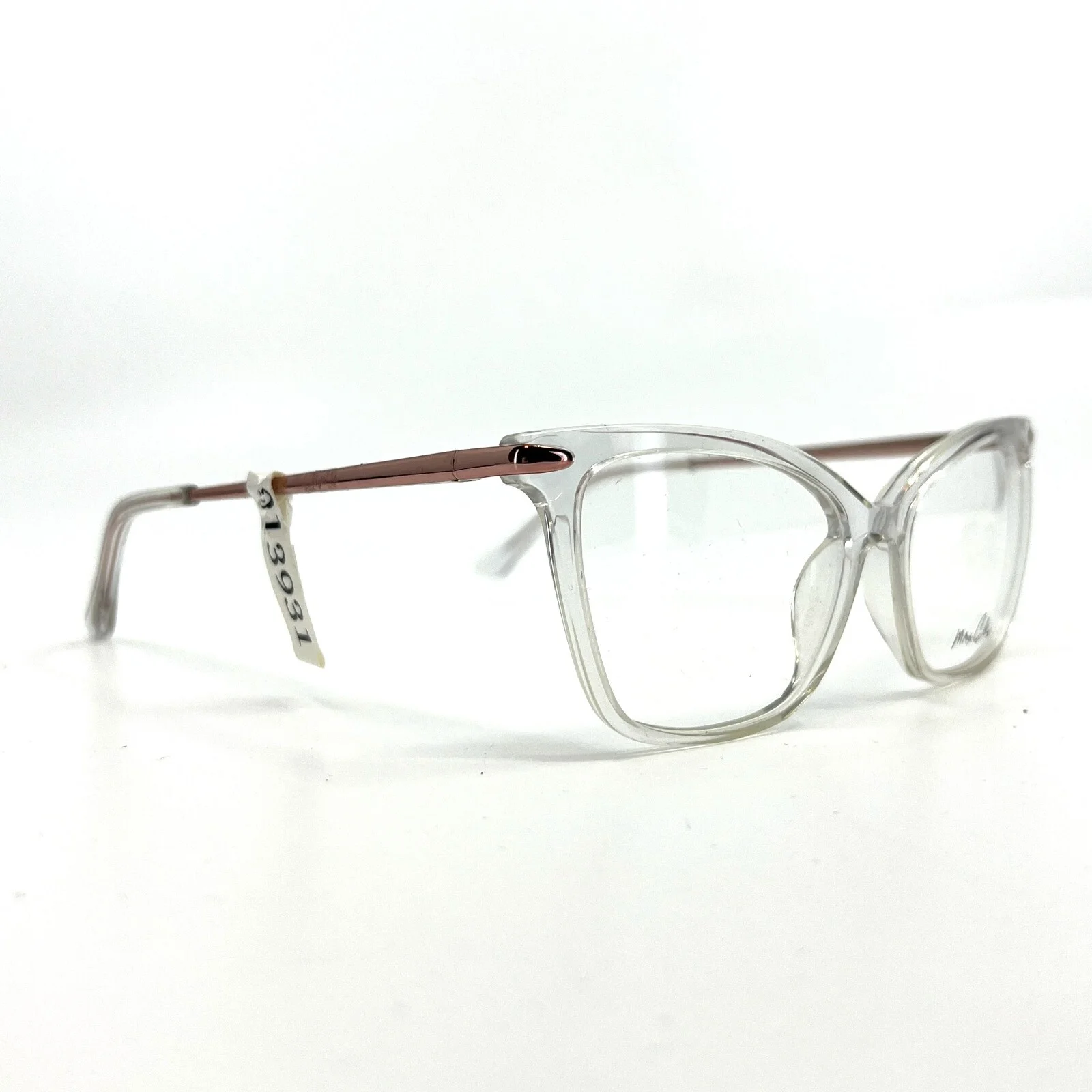 MAX COLE MC1515 21 Clear Womens Cat Eye Full Rim Eyeglasses 53-15-135 B:39 3