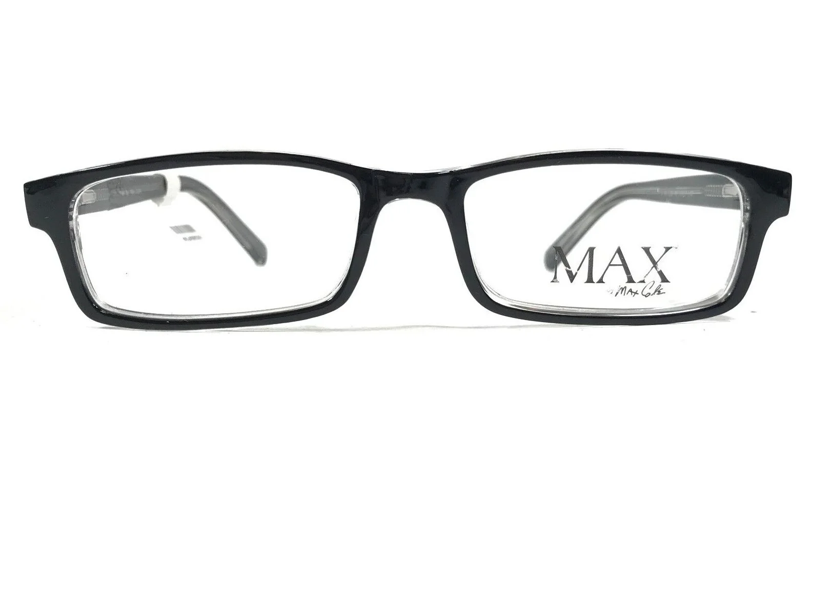 Max Cole O 06 COL 90 Eyeglasses Frames Black Rectangular Full Rim 51-17-140