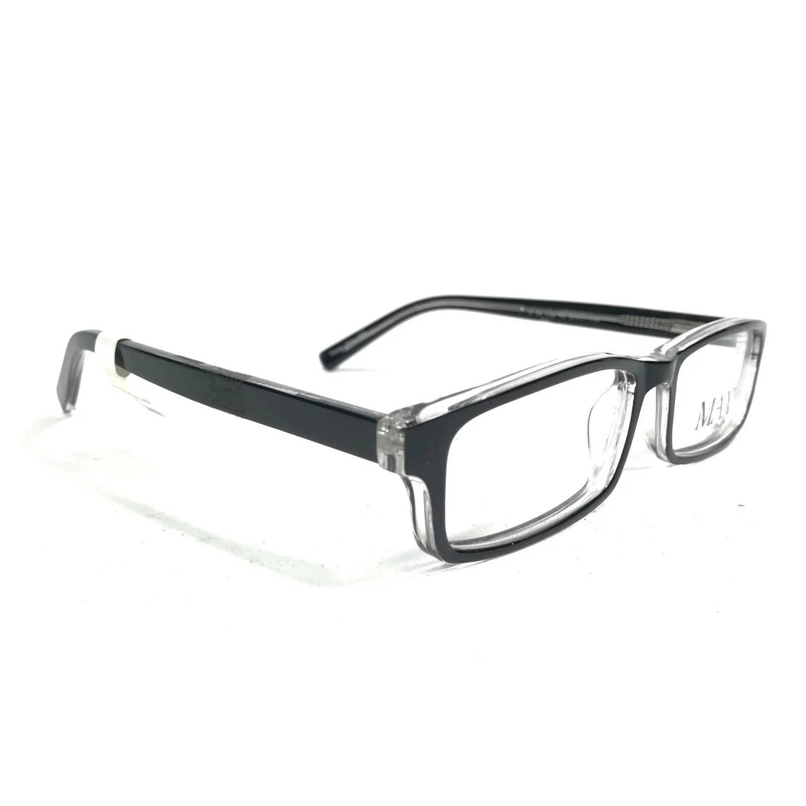 Max Cole O 06 COL 90 Eyeglasses Frames Black Rectangular Full Rim 51-17-140 2