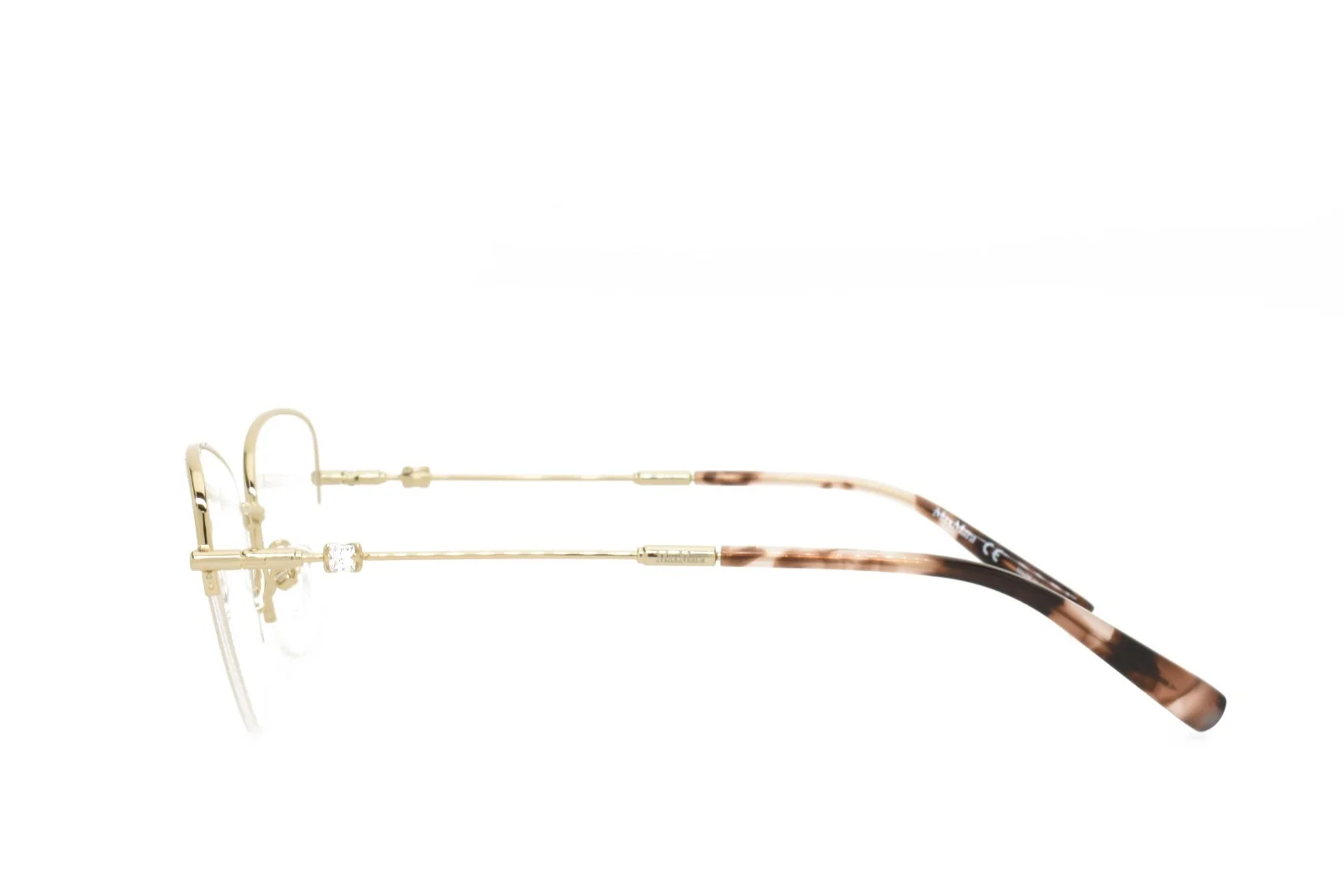 Max Mara 1417 J5G 53-18-140 GOLD New Eyeglasses 3