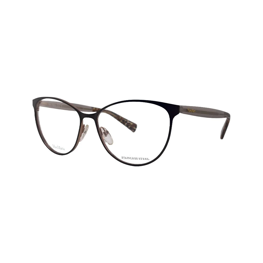Max Mara Brown Cat Eye Eyeglasses Frames 55mm 15mm 140mm - MM 1231 CMJ 1