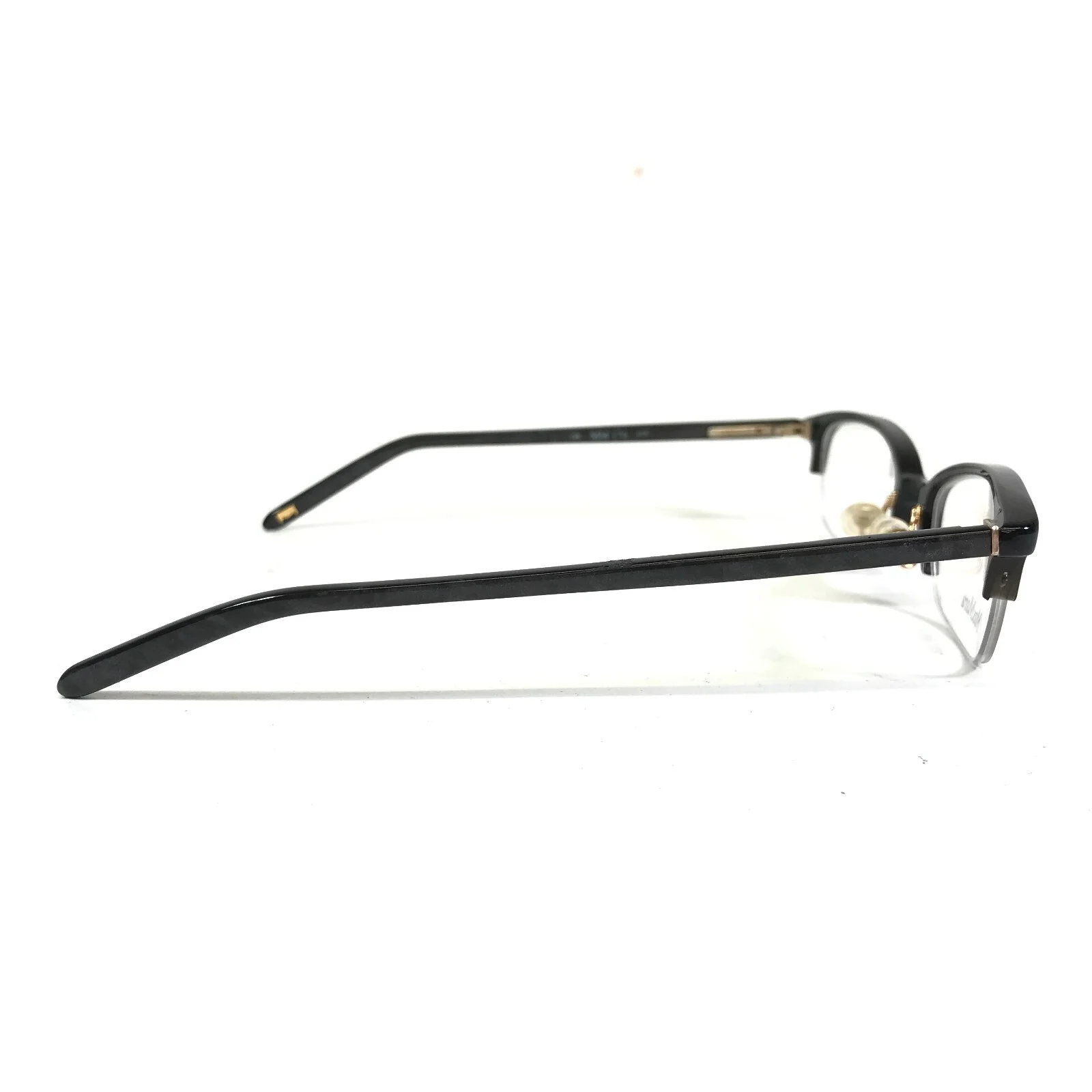 Max Mara Eyeglasses Frames MM 174 413 Gray Rectangular Full Rim 49-21-135 3