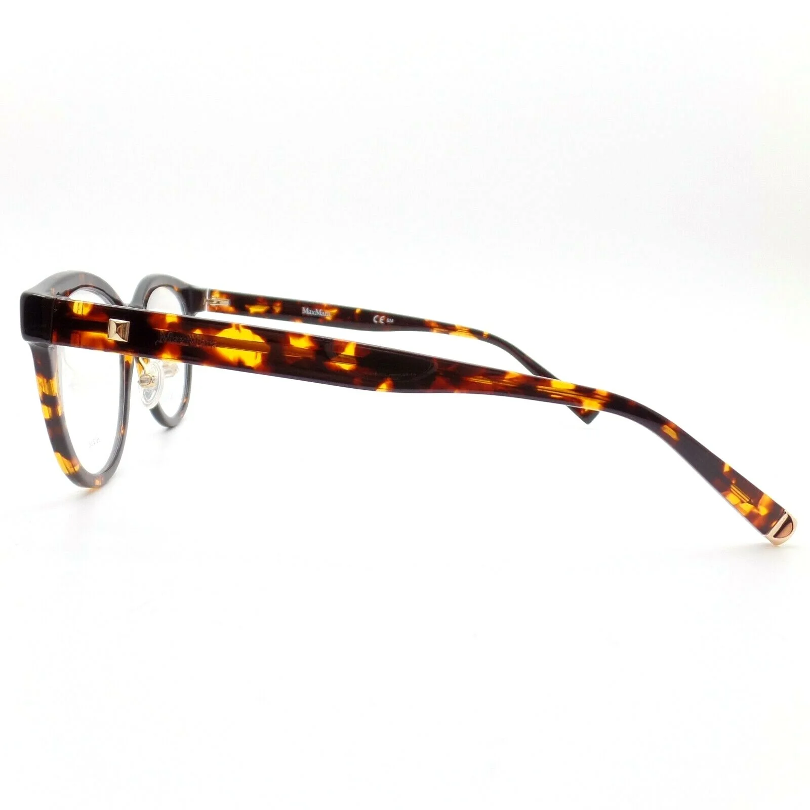 Max Mara MM 1334 086 Havana w/ nose pads 46mm New Authentic Eyeglass Frame 4