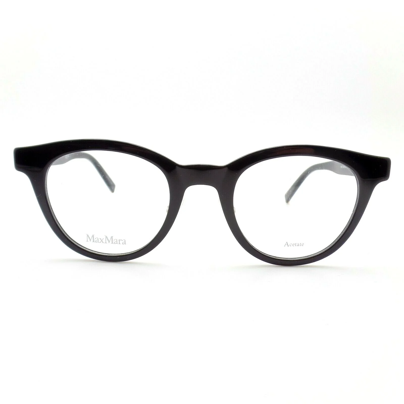 Max Mara MM 1334 807 Black w/ nose pads 46mm New Authentic Eyeglass Frame 2