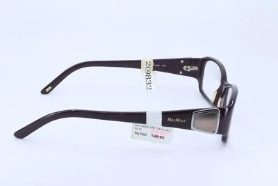 Max Mara MM1044/U Plum Rectangle Women Full Rim 55-15-135 Eyeglasses Frames 4
