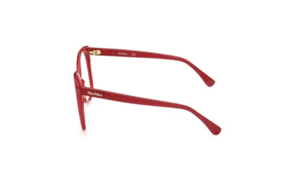 Max Mara MM5029 066 Shiny Red Plastic Optical Eyeglasses Frame 57-16-140 MM RX 4