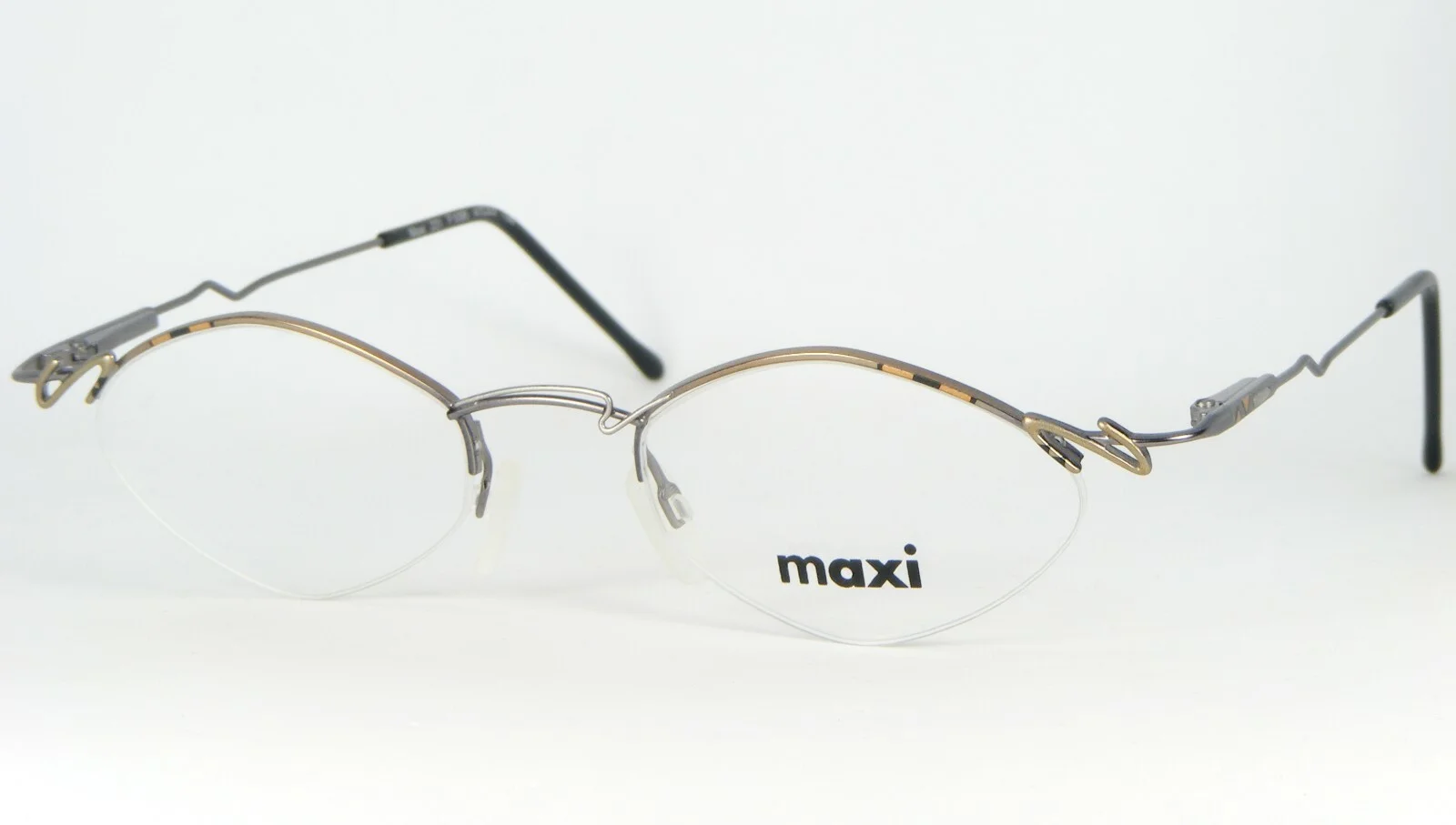 Maxi Art-Design 231 F1095 VINTAGE GREY /SILVER /BRONZE EYEGLASSES 47-22-130mm 1