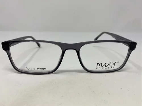 MAXX Eyewear Buck Gray 59-19-150 Gray Crystal Full Rim Eyeglasses Frame 0430