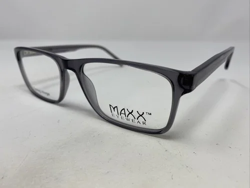 MAXX Eyewear Buck Gray 59-19-150 Gray Crystal Full Rim Eyeglasses Frame 0430 2