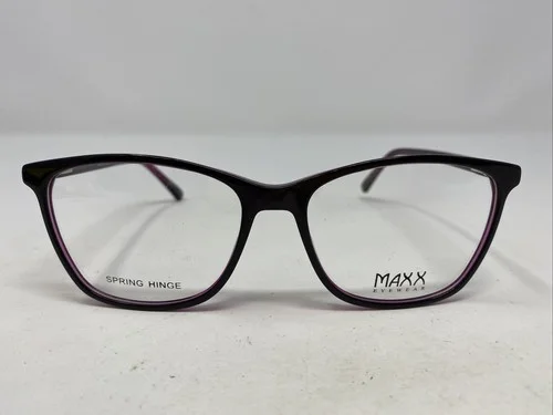 MAXX Eyewear ELAINE VIOLET 56-19-145 Plastic Full Rim Eyeglasses Frame XU61