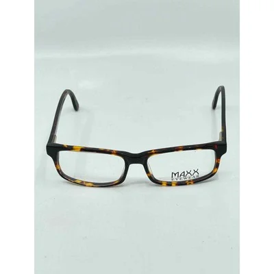 Maxx Eyewear Eyeglasses Frames Brown Jeff Tortoise Full Rim Rectangle 57-17-150 2