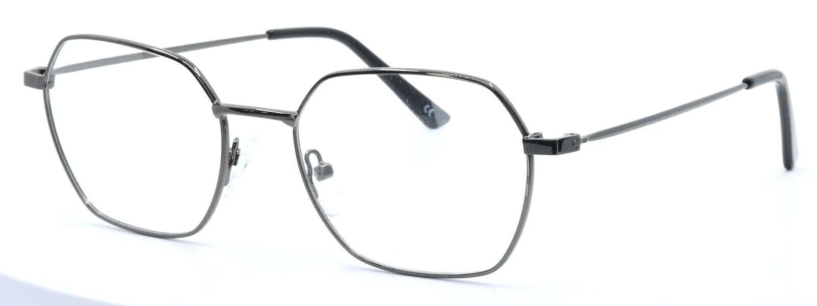 MC 2020-24 Gunmetal Round Geometric Metal Full Rim Eyeglasses Frames 52-18-140