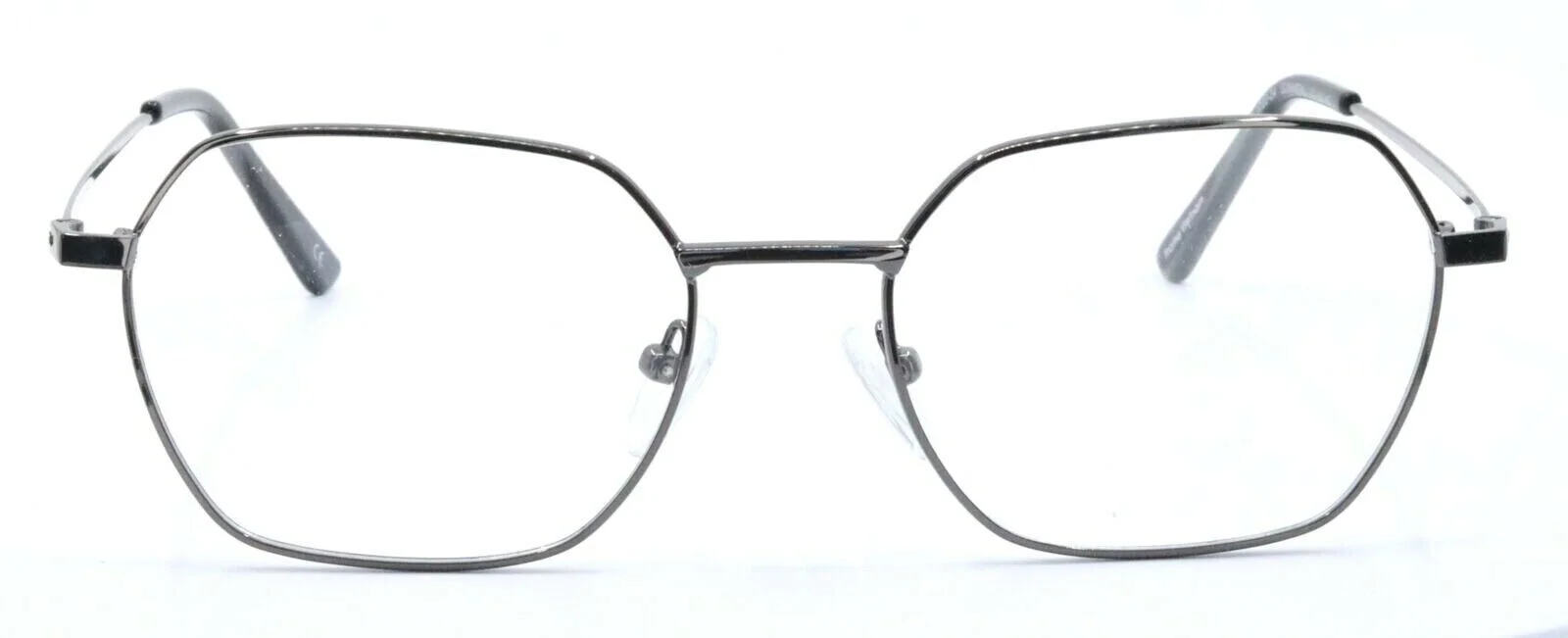MC 2020-24 Gunmetal Round Geometric Metal Full Rim Eyeglasses Frames 52-18-140 2