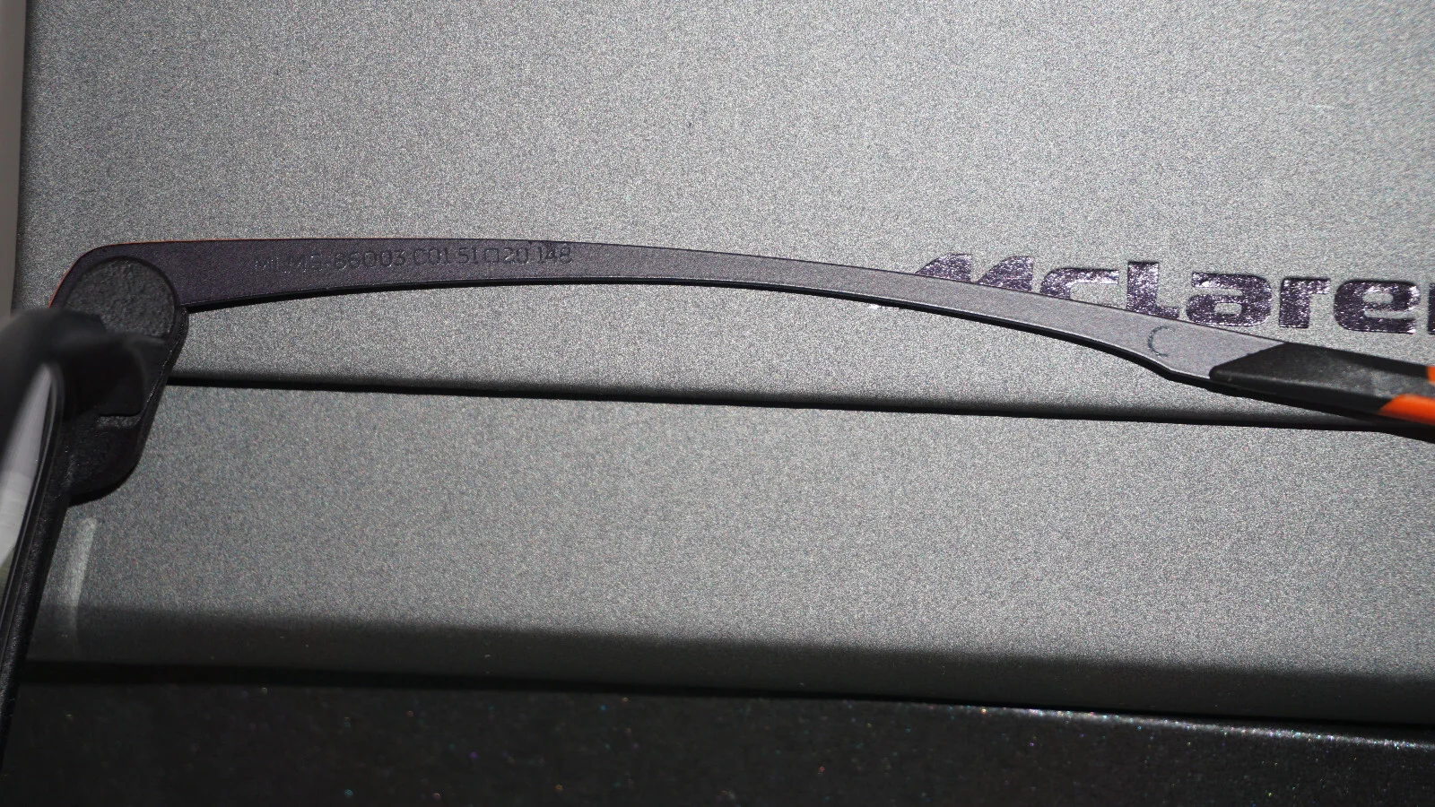 McLaren Eyeglasses Black Orange MLMG-86O0301 51 20 148 3