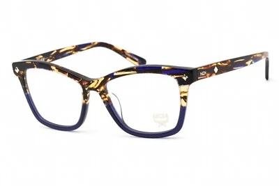 MCM MCM 2614 235 Eyeglasses Havana Blue Frame 52mm