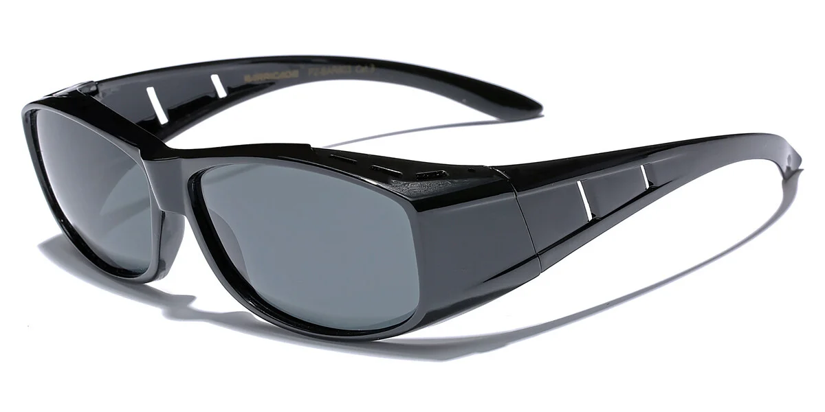 Medium POLARIZED Sunglasses FIT OVER Prescription RX Eye glasses for Men Women 4