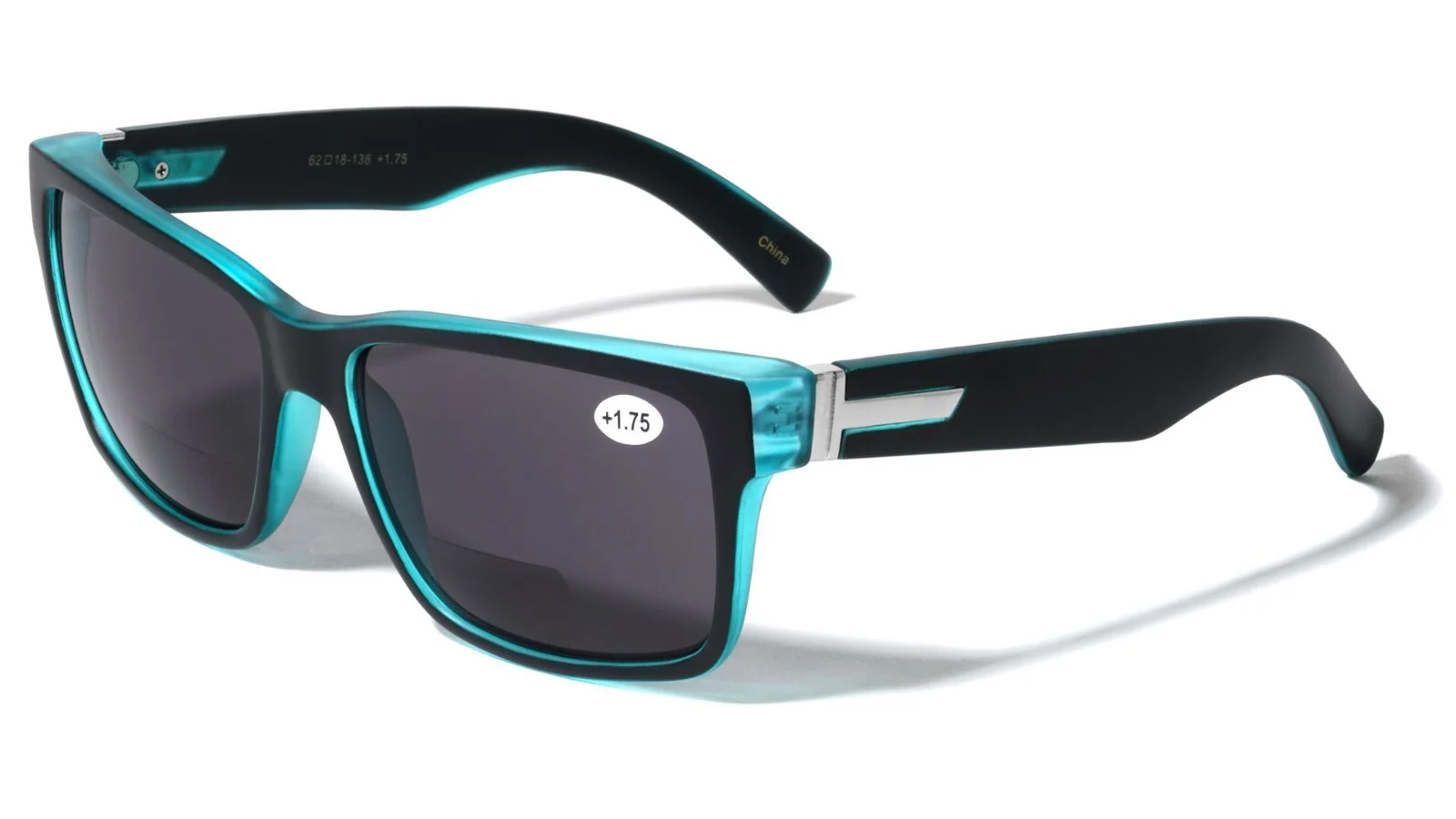 Men Large Bifocal Outdoor Sunglasses Reader 150mm Wide Reading Glasses 100% UV 3