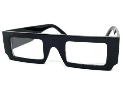 Men or Women Classic Modern Retro Style Clear Lens EYE GLASSES Thick Black Frame 2
