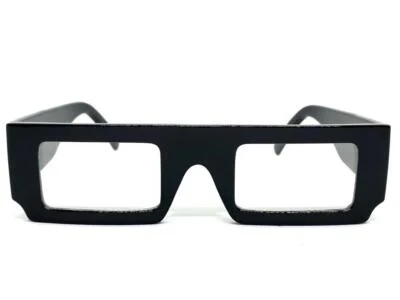 Men or Women Classic Modern Retro Style Clear Lens EYE GLASSES Thick Black Frame 3