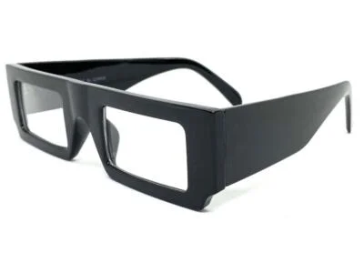 Men or Women Classic Modern Retro Style Clear Lens EYE GLASSES Thick Black Frame 4
