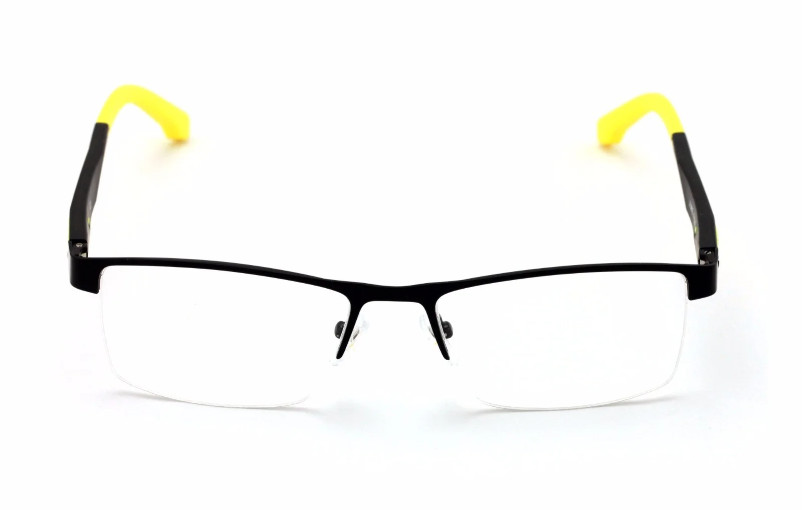Men Rectangular Non-prescription Glasses Frame Clear Lens Rx 2