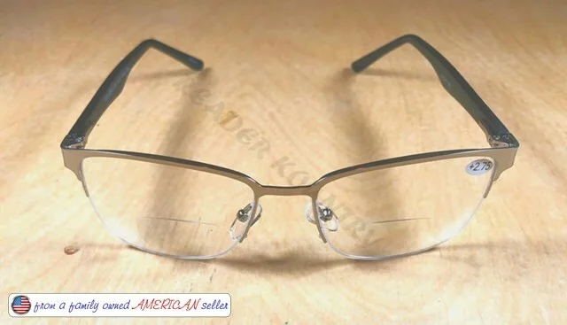 men women BIFOCAL READING glasses SPRING HINGES Matte frame +100~+400 FREE STUFF 3