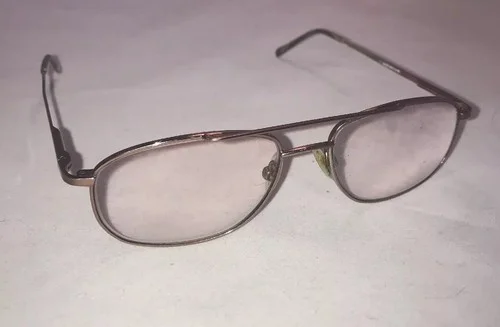 Mens Designer Lansing Silver Eyeglasses Frames 54[] 18 147