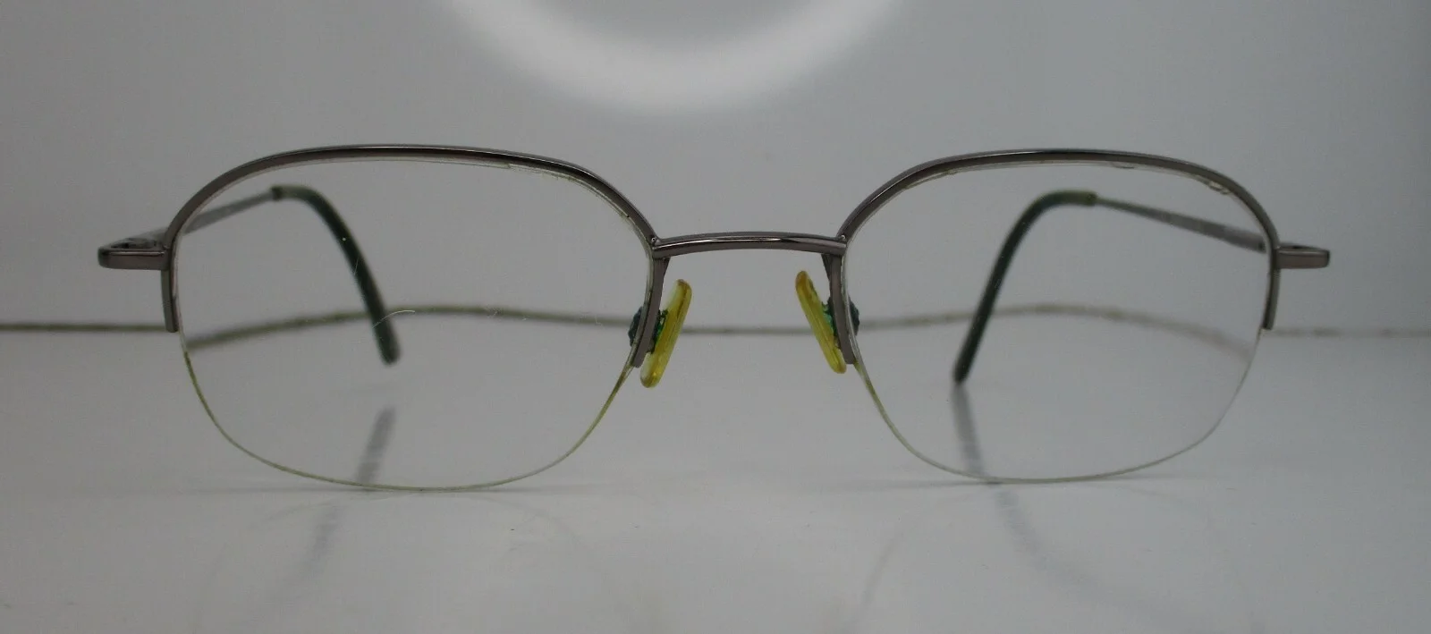 Men’s Ducks Unlimited Eyeglasses Half Rimless Chrome Frame (52 -20-140)