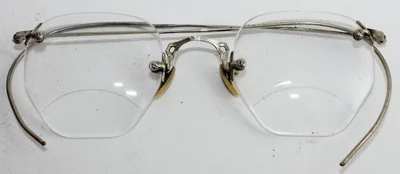 Mens-Gold Filled-Wire-Frameless-Eyeglass Frame-Non Corros 2