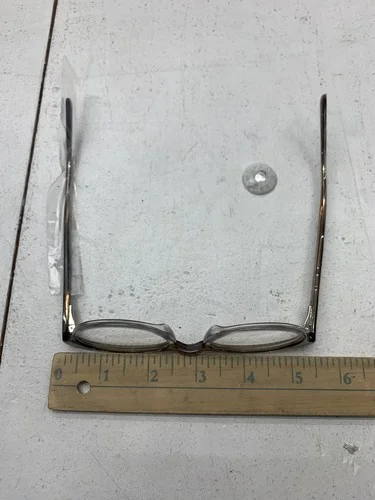 Mens Light Brown Horn Eyeglass Frames Size 48-20-140 2
