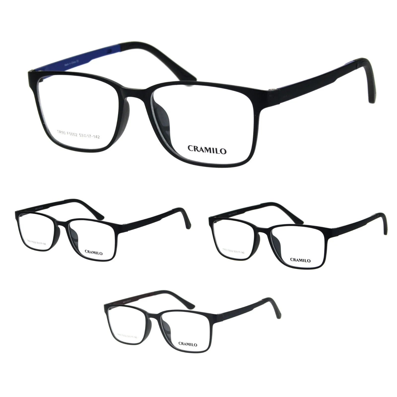 Mens Super Light Weight Indestructible TR90 Plastic Optical Eyeglasses Frame
