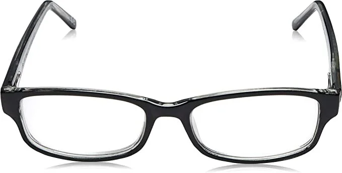 Mens Unisex Reading Glasses : Foster Grant Multi Focus James Black Rectangular 2
