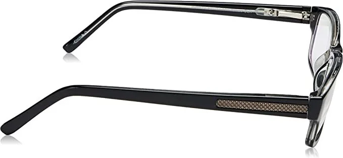 Mens Unisex Reading Glasses : Foster Grant Multi Focus James Black Rectangular 3