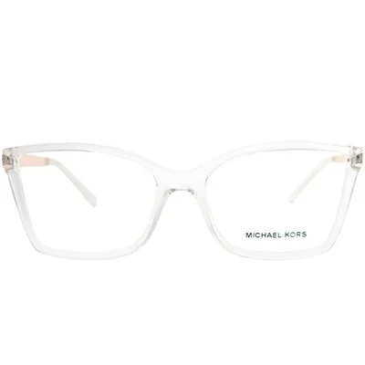 Michael Kors Caracas MK 4058 3050 Crystal Clear Plastic Eyeglasses 54mm 2