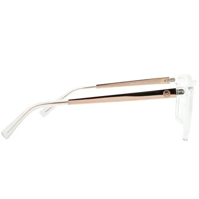 Michael Kors Caracas MK 4058 3050 Crystal Clear Plastic Eyeglasses 54mm 3